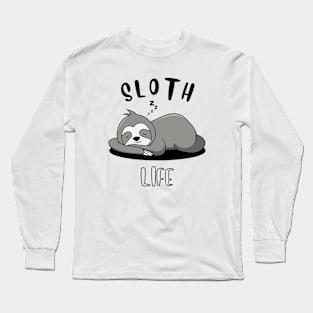 Sloth Life Long Sleeve T-Shirt